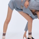 ÁO KHOÁC BLAZER VẢI DỆT DÁNG CROP