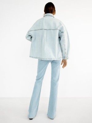 ÁO SƠ MI BÒ OVERSIZE KHOÁC NGOÀI