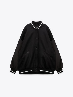 ÁO KHOÁC BOMBER PHỐI VẢI