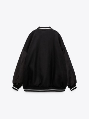 ÁO KHOÁC BOMBER PHỐI VẢI