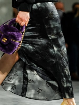 Chân váy Silk Satin & Viscose