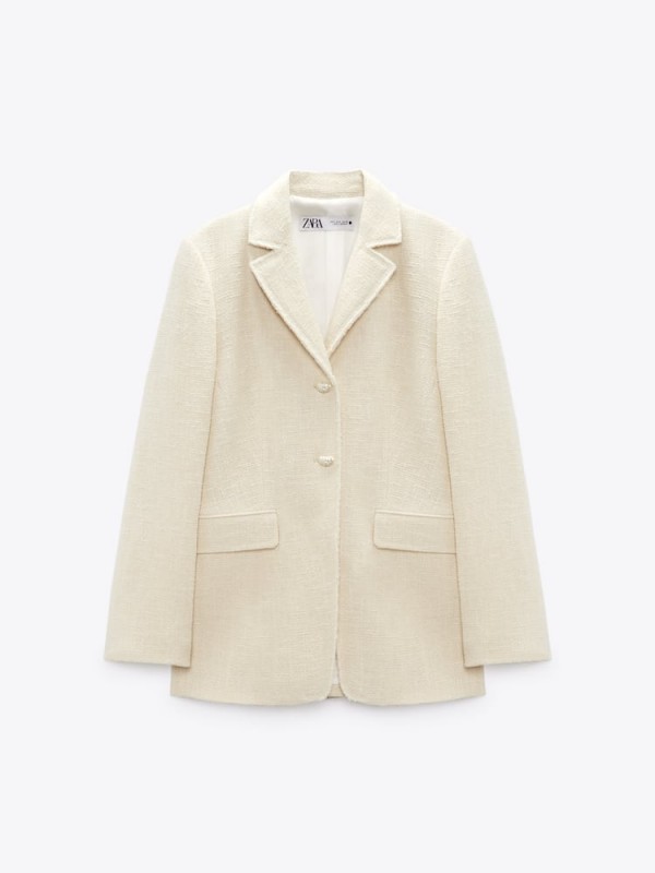 ÁO KHOÁC BLAZER VẢI DỆT CÓ TÚI