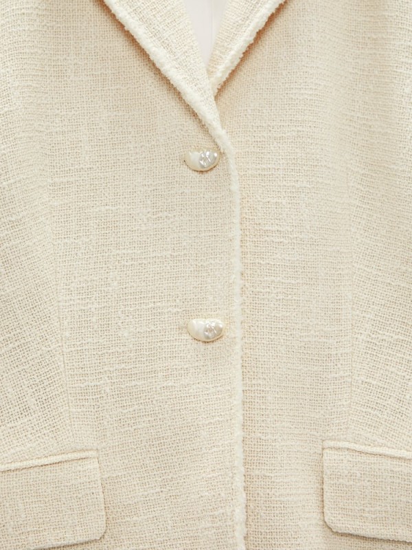 ÁO KHOÁC BLAZER VẢI DỆT CÓ TÚI