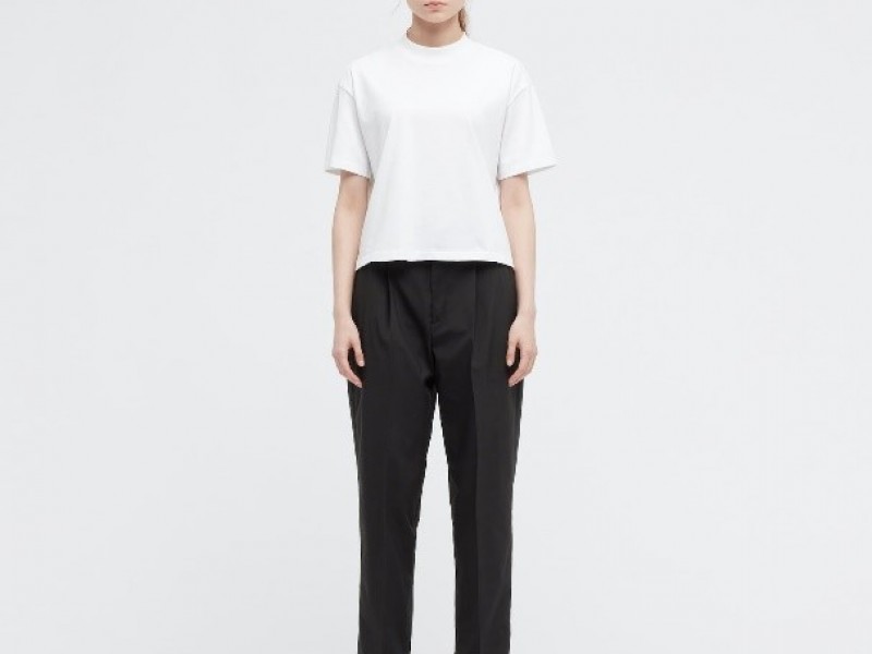 ÁO THUN AIRism  CỔ 3 PHÂN